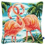 Kissenhuellen-Flamingos